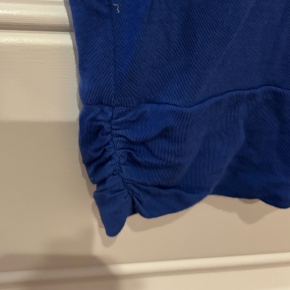 Blue Express Short Sleeve Blouse - Picture 2 of 5